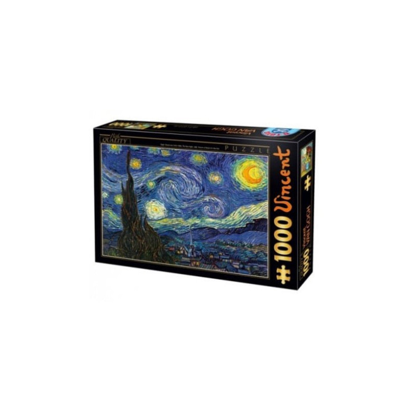 Acheter Puzzle La Nuit étoilée Van Gogh 1000p D Toys