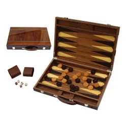 Backgammon bois luxe 46cm 