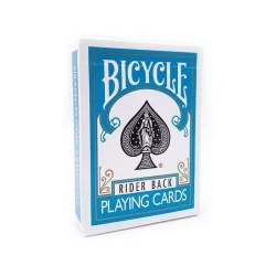 Cartes Bicycle Dos Turquoise 