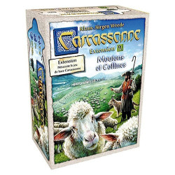 Carcassonne : Moutons et collines 