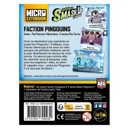 Smash Up - Micro extension : Pingouins 