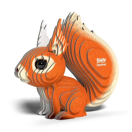 Eugy 3D Modèle - Ecureuil (Squirrel) 