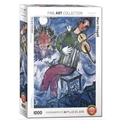 Le Violoniste Bleu - Marc Chagall - Eurographics 1000p 