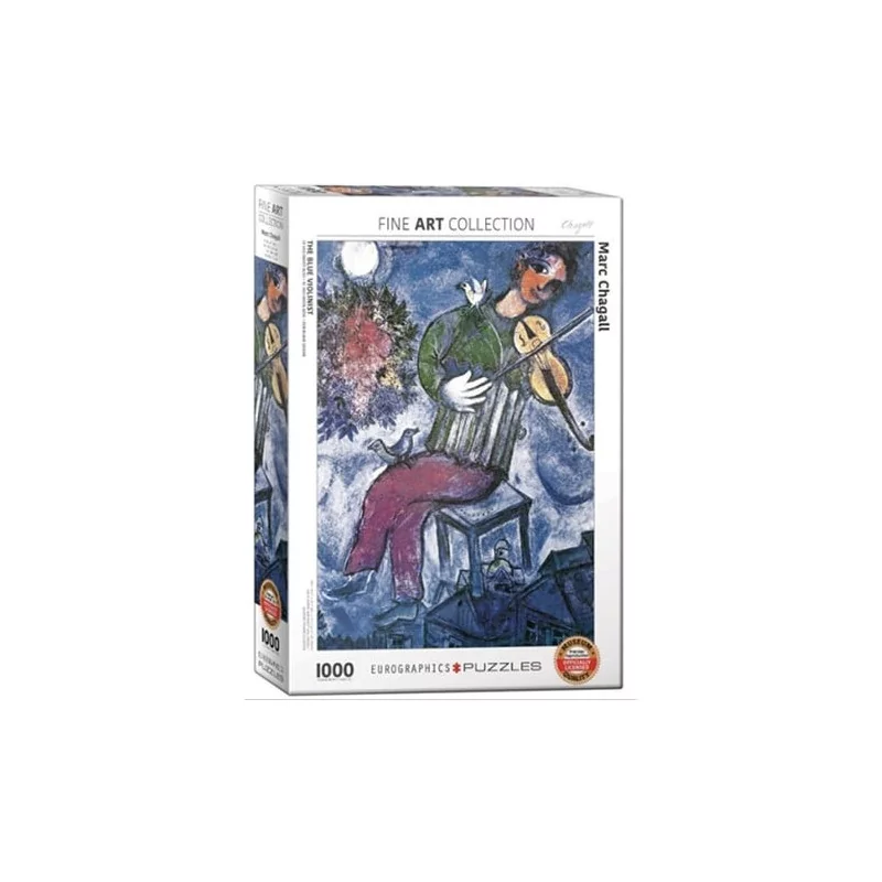 Le Violoniste Bleu - Marc Chagall - Eurographics 1000p 