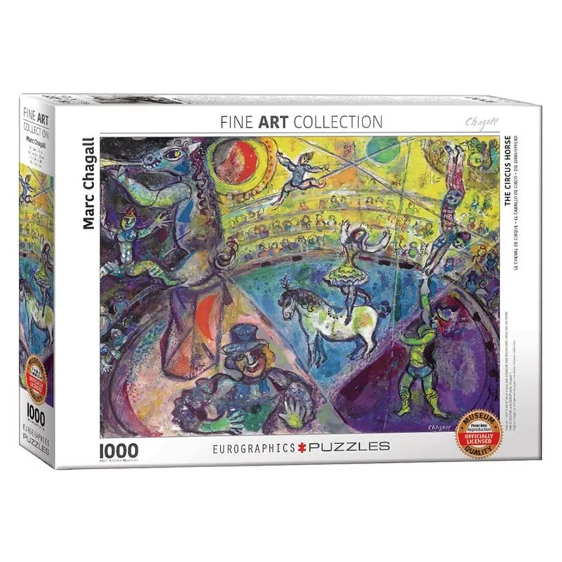 Chagall - Le cheval de cirque - Eurographics 1000p 