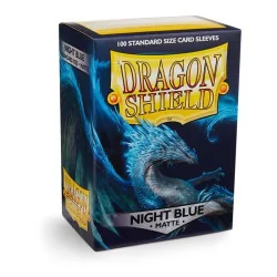 Dragon Shield Matte : Night Blue (100 sleeves) 
