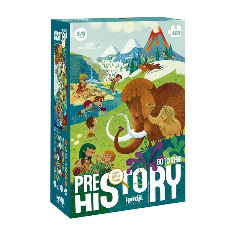 Puzzle GO TO Prehistoric Times 