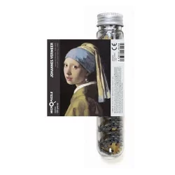 Micropuzzle Vermeer : La jeune fille à la perle 