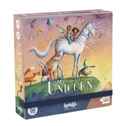 Puzzle Glitter pocket My Unicorn 