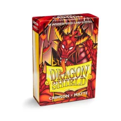 Dragon Shield Matte : Crimson (100 sleeves) 