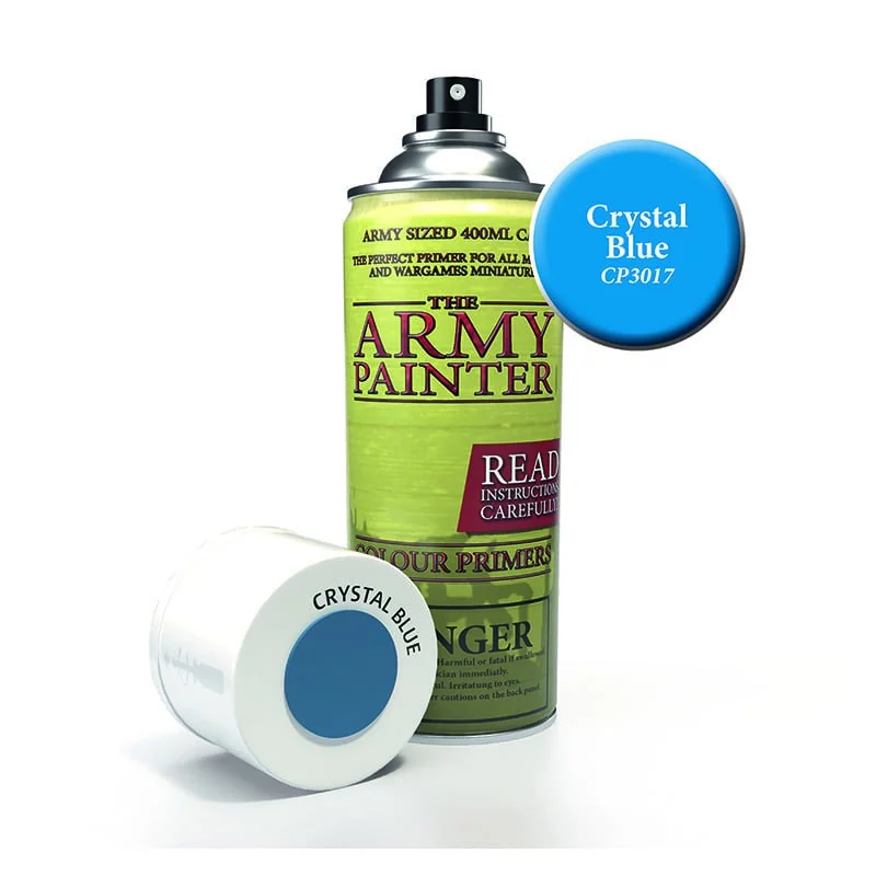 Army Painter : Base Primer - Crystal Blue 