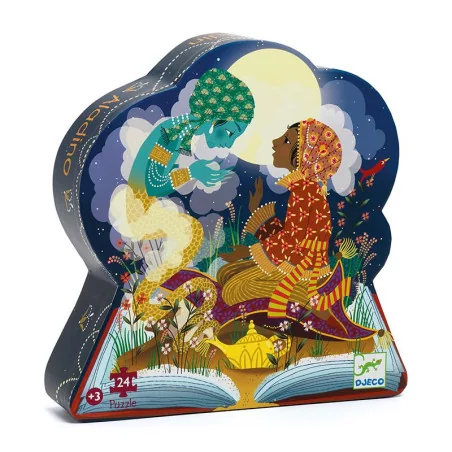 Puzzle silhouette Aladin - 24 pièces - Djeco