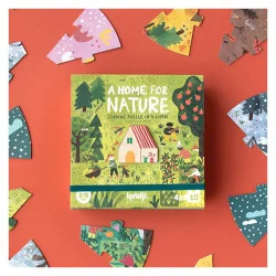 Puzzle A home for Nature - 4x10pcs