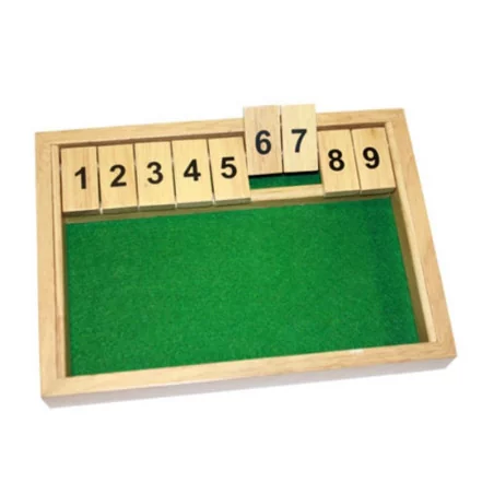 Shut the box 9 Shut the box 9