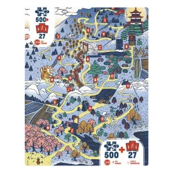 Puzzle PLAY DONJON - 500p : Forêt