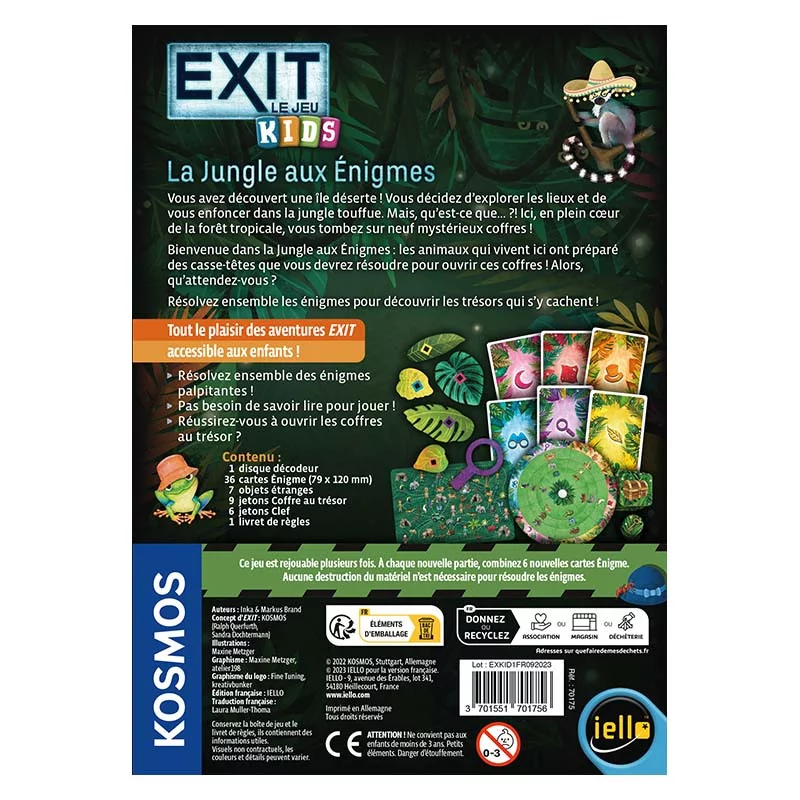 Exit Kids : La jungle aux énigmes