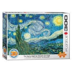 Puzzle 3D - Nuit étoilée -Van Gogh - 300p