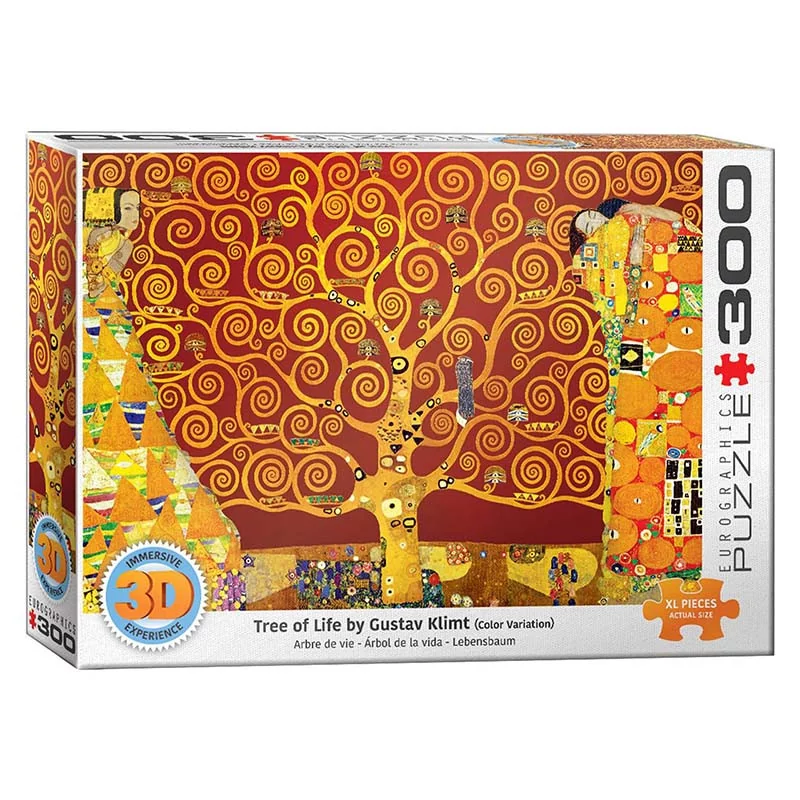 Puzzle 3D - L'arbre de Vie - Klimt - 300p