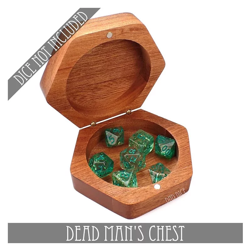 Boite de dés en bois - Dead Man's Chest