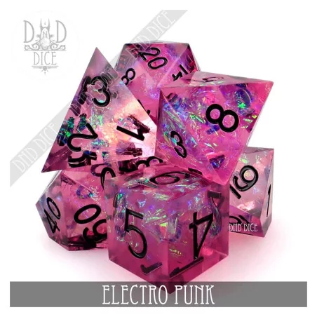 Set de dés : Electro Punk