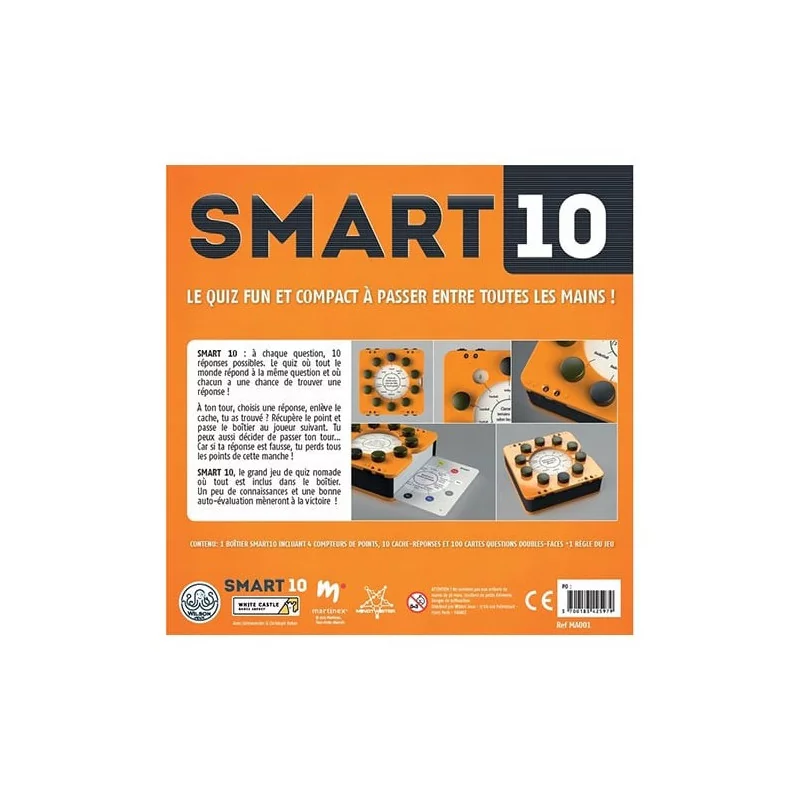 Acheter le Jeu Smart 10 - un jeu Tout public à partir de 14 ans et + pour 2  à 8 joueurs