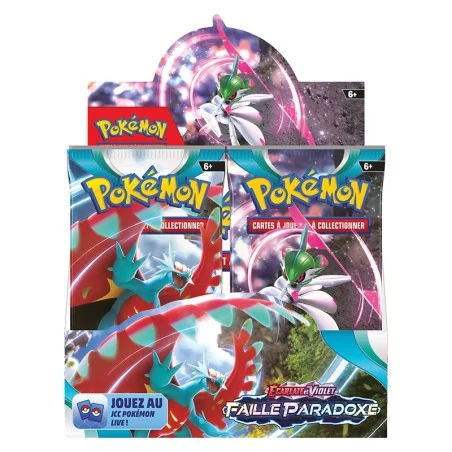 Pokemon : Écarlate et Violet - Faille Paradoxe - Booster