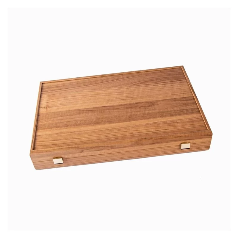 Backgammon manopoulos 30cm Simili cuir champagne