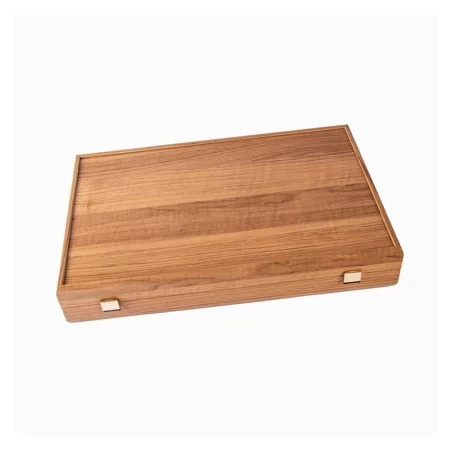 Backgammon manopoulos 30cm Simili cuir champagne