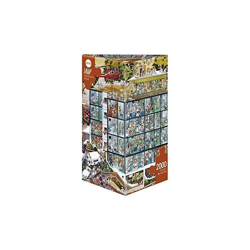 Puzzle triangular - Emergency Room - Heye 2000p