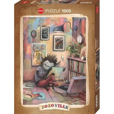 Puzzle Zozoville : Vinyl Monster 1000p