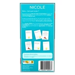 Nicole jeu de société