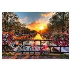 Puzzle 1000p Vélo à Amsterdam