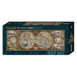 Carte Hemisphere 6000p