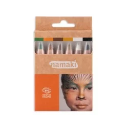 Kit 6 crayons de maquillage Vie sauvage Namaki