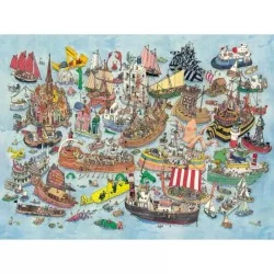 Puzzle 1500p - Triangular Regatta - Heye