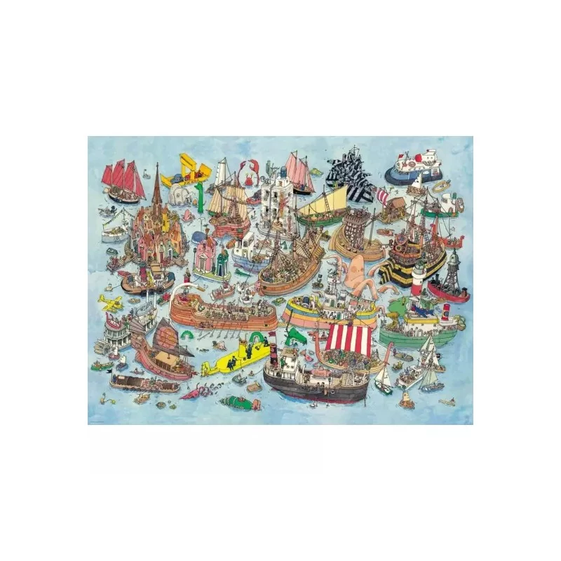 Puzzle 1500p - Triangular Regatta - Heye