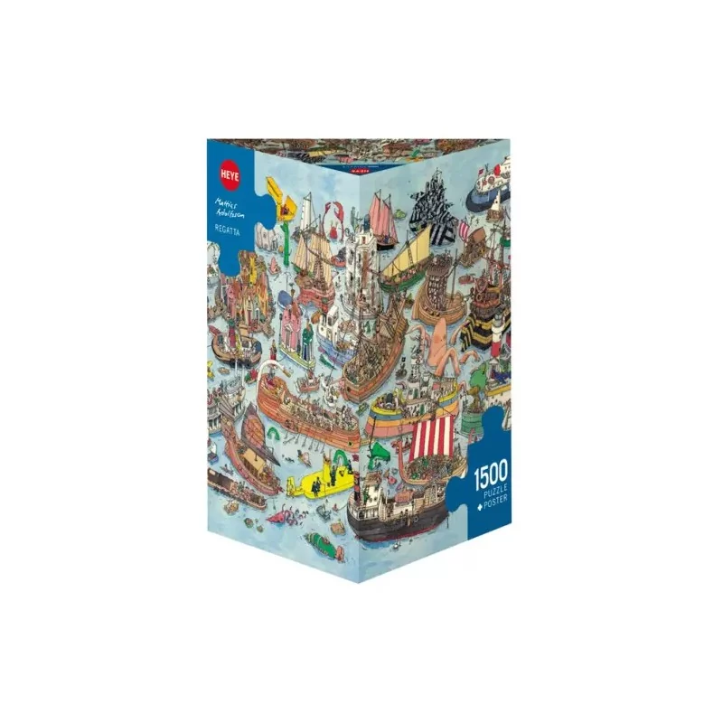 Puzzle 1500p - Triangular Regatta - Heye