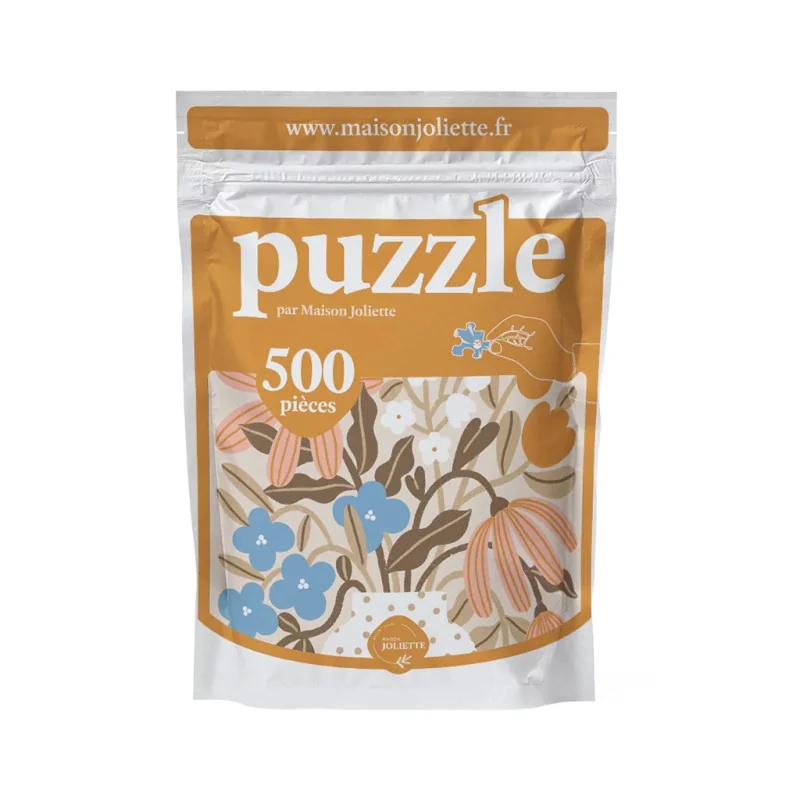 Puzzle 500 pièces - Myosotis & Capucine - Maison Joliette