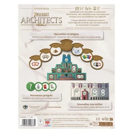 7 Wonders Architects : Medals (Extension)