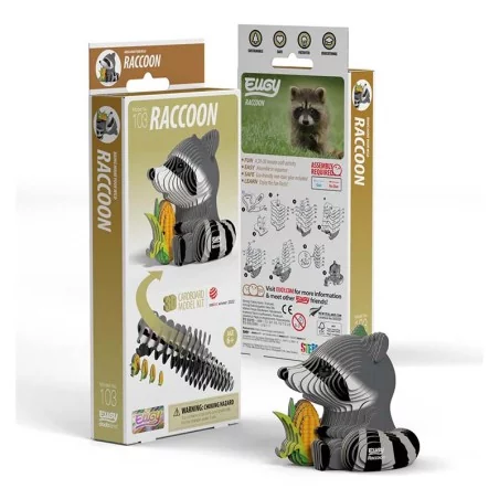 Eugy 3D Modèle - Raton Laveur Eugy 3D Modèle - Raton Laveur