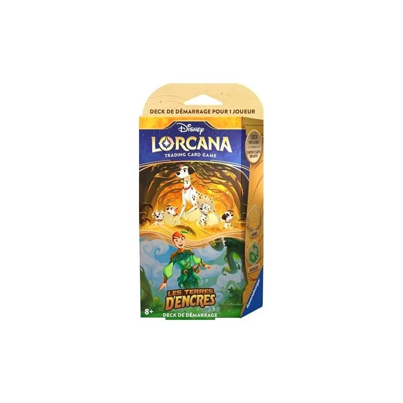 Disney Lorcana deck de démarrage Pongo et Peter - chapitre 3 - Les Terres d'encres