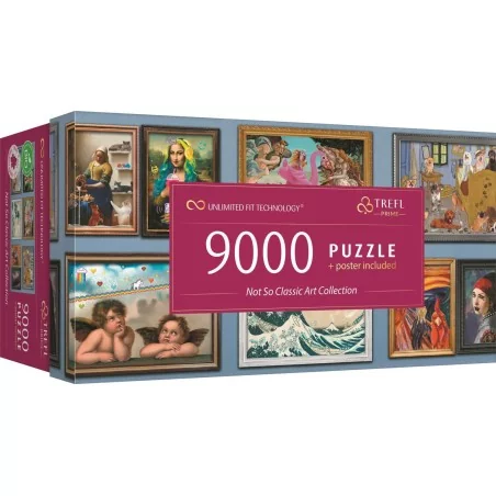 Puzzle 9000 pièces - Not So Classic Art Collection - Trefl