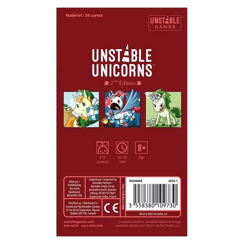 Unstable Unicorn - Ext. Edition de Noël