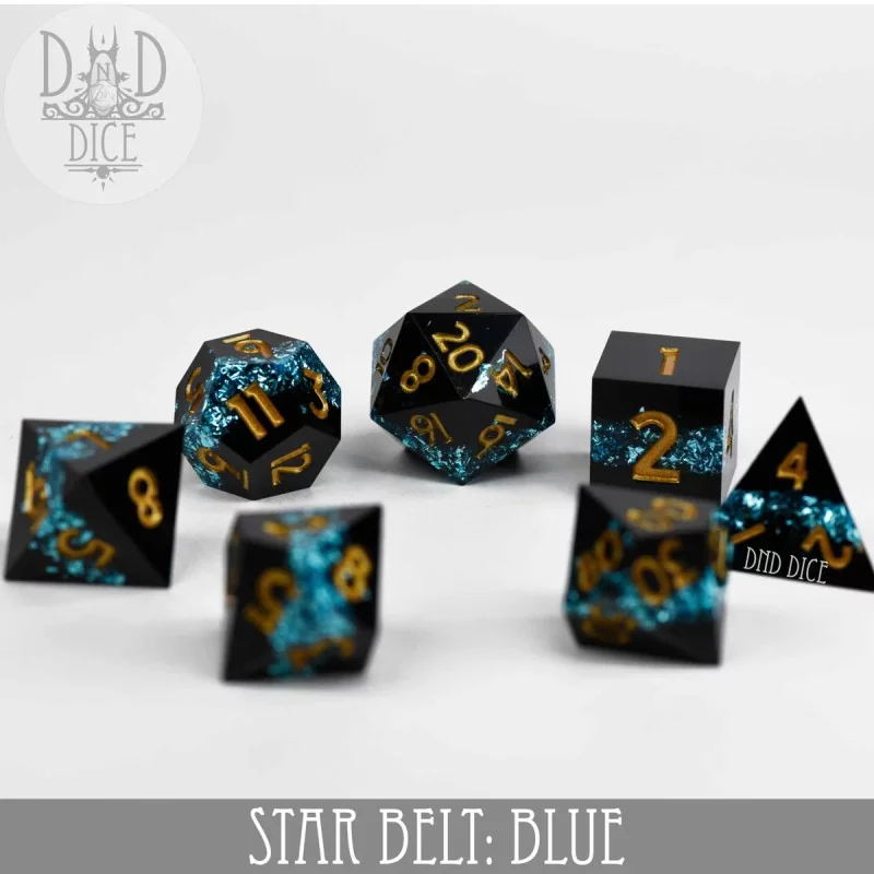 Set de 7 dés : Star Belt : Blue