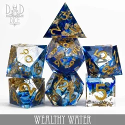 Set de 7 dés : Wealthy Water