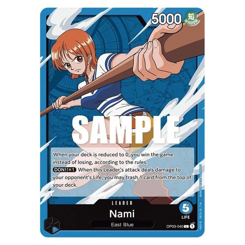 Cartes One Piece - Nami