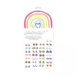 Stickers d'oreilles Rainbow Love