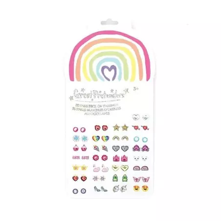 Stickers d'oreilles Rainbow Love