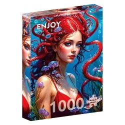 Puzzle 1000 pièces - Ginger Mermaid