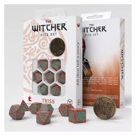 The Witcher Dice Set. Triss - Merigold, the Fearless